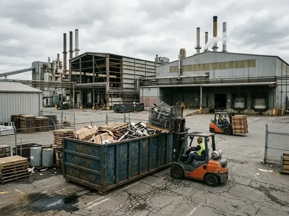 industrial-factory-scrap-conta-003 — frequently asked questions, Cheap Roll-off Dumpster Rentals in Palos Heights, IL